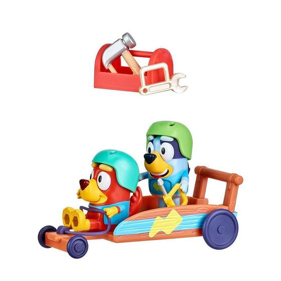 Imagem de Playset Veículo E Figura Bluey - Go-Kart