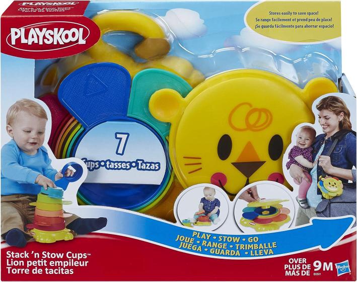 Imagem de Playskool Leãozinho de Encaixar Hasbro Amarelo