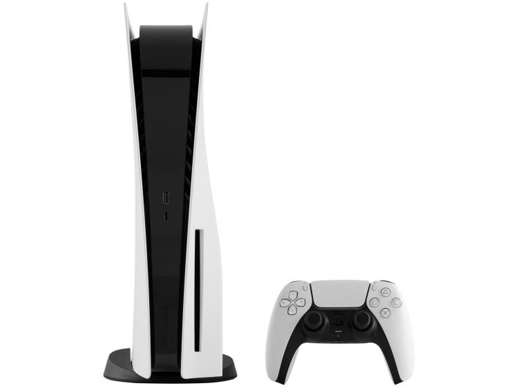 PlayStation 5 825GB 1 Controle Branco Sony Imagem de PlayStation 5 825GB 1 Controle Branco Sony