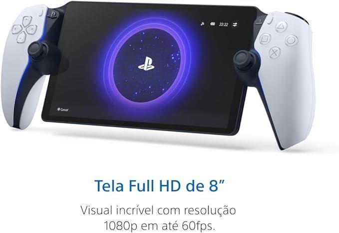 Vista frontal do PlayStation Portal