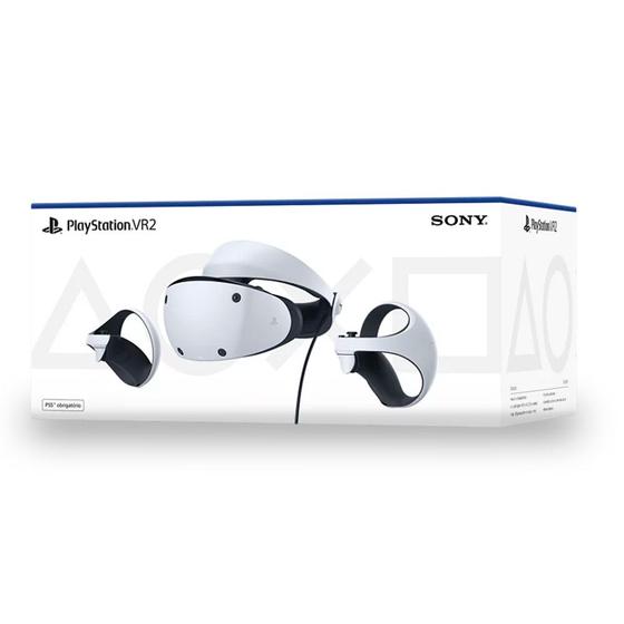 Imagem de PlayStation VR2 Sense Para Playstation 5 4K HDR 3D Branco - CFI-ZVR1WX