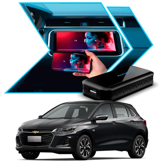 Imagem de PlaytoAir Módulo Carplay Android Espelhamento s/ Fio Wi-fi Bluetooth Multimídia Carros Chevrolet