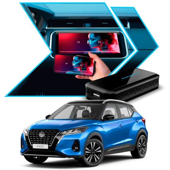 Imagem de PlaytoAir Módulo Carplay Android Espelhamento s/ Fio Wi-fi Bluetooth Multimídia Carros Nissan