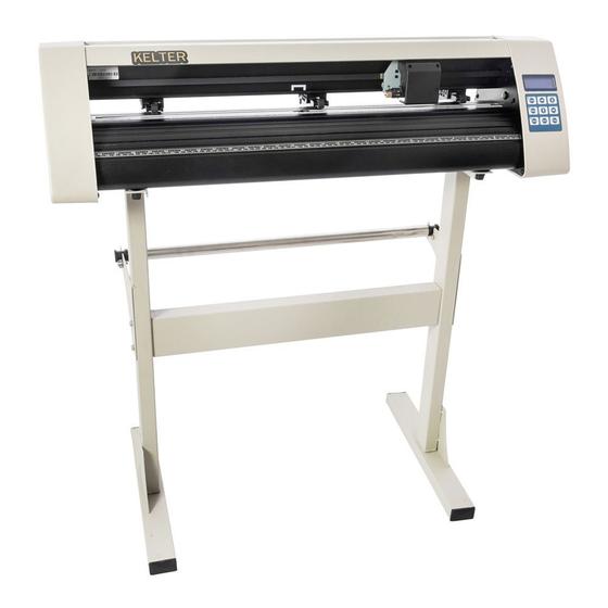 Plotter De Recorte Kelter 72cm Kp720 + Software Laser Contorno Menor preço em Plotter De Recorte Kelter 72cm Kp720 + Software Laser Contorno