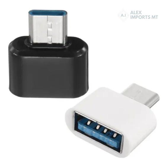 Imagem de Plug Adaptador Otg Usb 3.0 Para Usb Tipo C Samsung