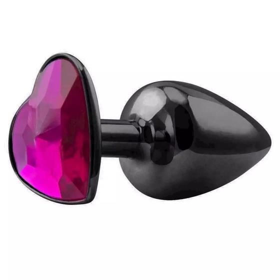 Imagem de Plug Anal Coração com Jóia