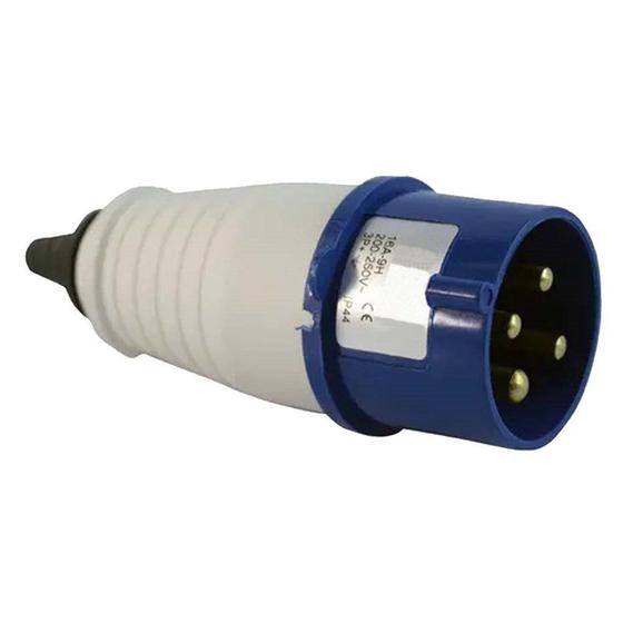 Imagem de Plug Blindado 3P+T 32A 250V Azul Eletrorastro