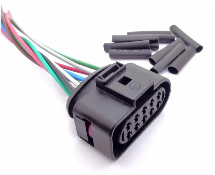 Plug Chicote Conector P/ Farol Novo Fiat Siena Strada Palio (Cód ...