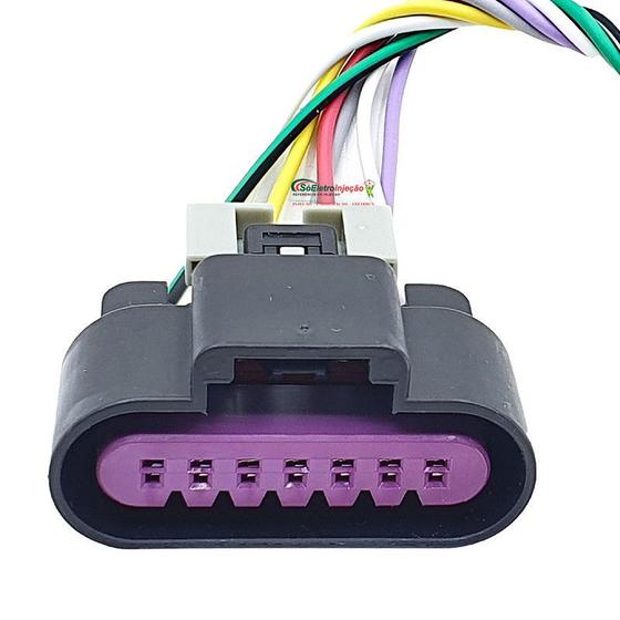 Imagem de Plug Conector 07 Vias Bobina de Ignição Cruze Sonic Tracker