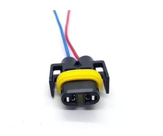 Imagem de Plug Conector Chicote Farol Milha Neblina Lampada H8 H11 H27