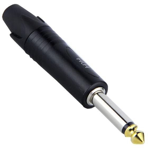 Imagem de Plug Conector P10 Mono Com Ponta Banhada A Ouro HJH Oferta