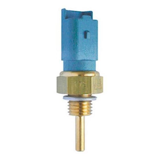 Imagem de Plug Eletrônico 3 Pinos 206 207 1.6 16V 2001 Até 2013 Master 2.5 Dci Diesel 2001 Até 2010 Rosca M12X1,5Cor Azul