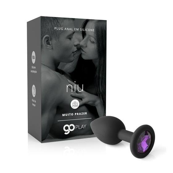 Imagem de Plug em Silicone Go Play Niu - Preto
