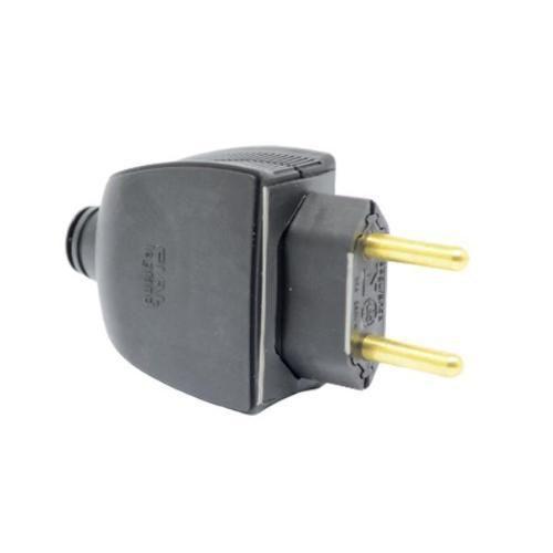 Imagem de Plug Macho 2p 20a Preto 90/180