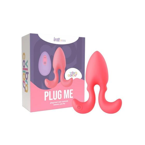Imagem de Plug Me Plug Anal Recarregável com Controle sem Fio Linha Vibra Collors