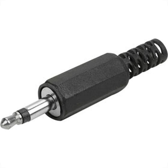 Imagem de Plug P- 2 Mono 3,50Mm Plastico 601 - Kit C/10