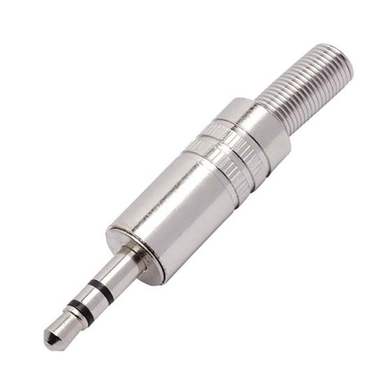Imagem de Plug P2 Stereo Metalico com Mola