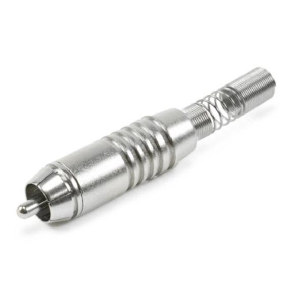 Imagem de Plug Rca Audio/video Ninja Com Mola