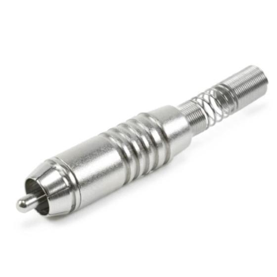 Imagem de Plug Rca Audio/video Ninja Com Mola