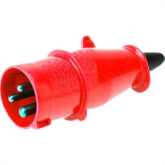 Imagem de Plug Steck 2P+T 16A 380/440V 9H Vermelho 3079