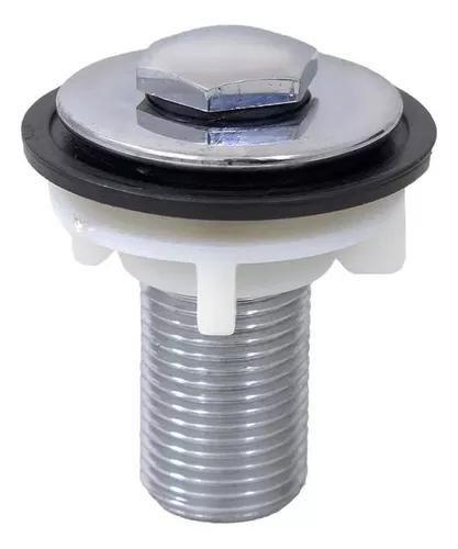 Imagem de Plug Tampão Cromado Rosca 1/2 Com Saída Filtro