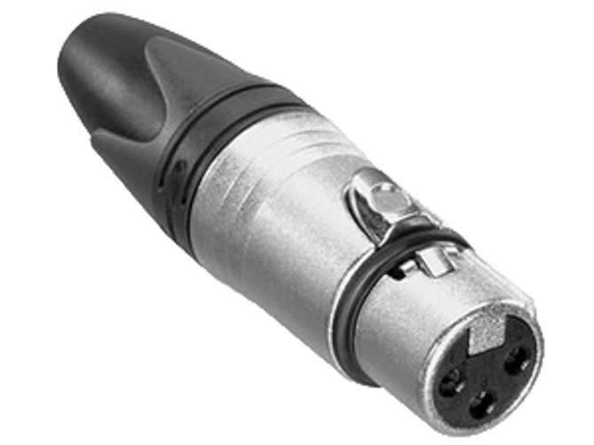 Imagem de Plug Xlr Femea Cannon Mxt Metal C30Fn-3