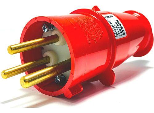 Imagem de Plugue Newkon 2p+t 32a 380/440v 9h Ip44 Steck