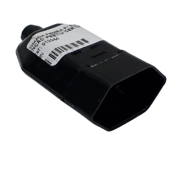 Plugue Tomada femea 3 Pino Oco 10a Inmetro Compolux BRTUV -CX-215Z Menor preço em Plugue Tomada femea 3 Pino Oco 10a Inmetro Compolux BRTUV -CX-215Z