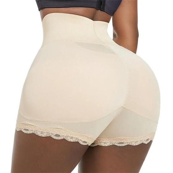 Imagem de plus Size Hip Bunda Realçador Levantador Acolchoado Shapewear Suave Feminino Corpo Shaper Calcinha