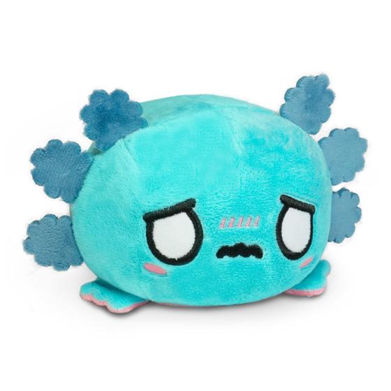 Imagem de Plushie TeeTurtle O axolote reversível original rosa e azul