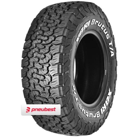 Imagem de Pneu 265/65R17 LT 10 Lonas 120/117S Brutus TA II Xbri (Letras Brancas)