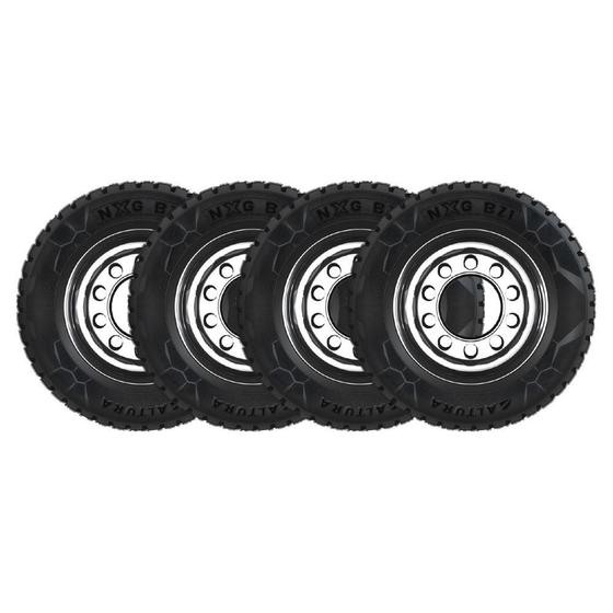 Pneu Altura NXG BZ1 295/80 R22.5 Aro 22.5 152/148K 16PR Misto Kit4
