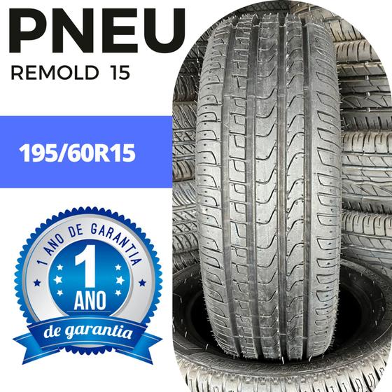 Imagem de Pneu aro 15 195/60R15 Astra / C3 / Corolla / Focus / Idea / Marea / Punto / Scenic / Sentra / Vectra