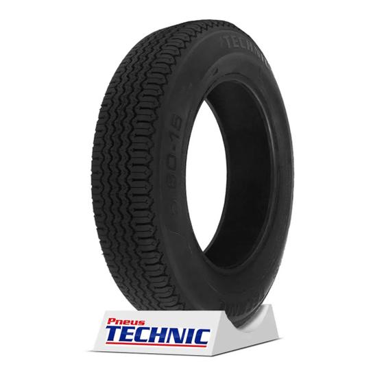 Pneu aro 15 5.60-15 technic t300 79p com camara fusca Imagem de Pneu aro 15 5.60-15 technic t300 79p com camara fusca