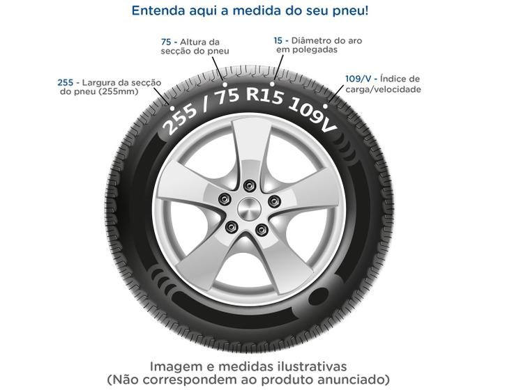 Imagem de Pneu Aro 16” Bridgestone 205/75RR16