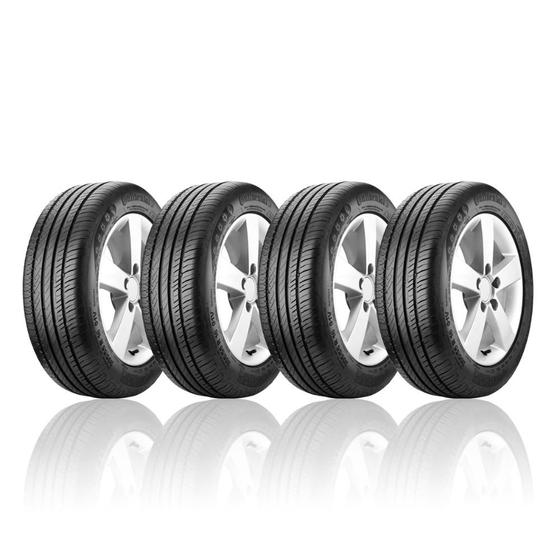 Pneu Aro 17 205/55R17 91V Continental Powercontact Fr kit 4 Menor preço em Pneu Aro 17 205/55R17 91V Continental Powercontact Fr kit 4
