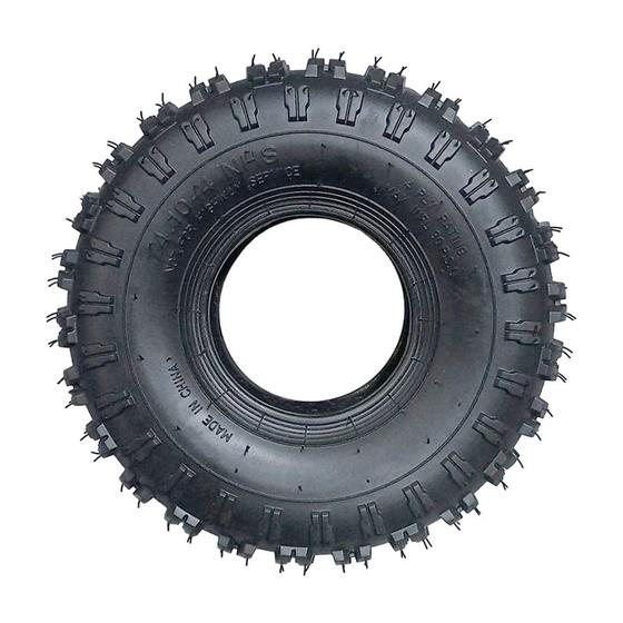 Imagem de Pneu aro 4 4.10/3.50 x 4, 4 lonas com cravos para quadriciclo - Boartyre