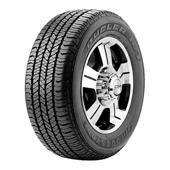 Pneu Bridgestone Aro 18 265/60R18 Dueler H/T 684 II 110T Menor preço em Pneu Bridgestone Aro 18 265/60R18 Dueler H/T 684 II 110T