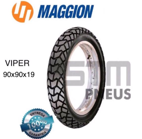 Imagem de Pneu Bros Dianterio 90/90/19 Maggion Viper Envio Imediato Motos Aro 19 Crosser Bros XL 