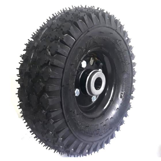 Imagem de Pneu Com Roda Completa 4.10/3.50-4 Com Rolamento Rx Tires