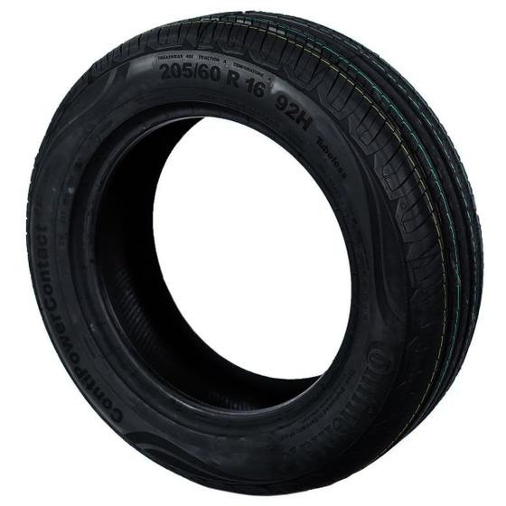 Pneu Continental Aro 16 205/60 R16 92H 210Km/h Índice de Carga 92 ...