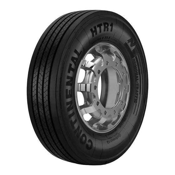 Pneu Continental Aro 22,5 295/80R22,5 HTR1 16 Lonas LRH 152/148M Liso