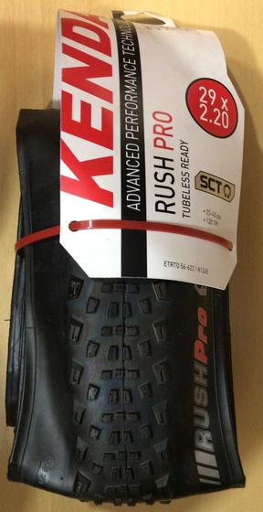 Imagem de Pneu de bicicleta kenda rush pro sct aro 29 x 2.20 tr 120tpi