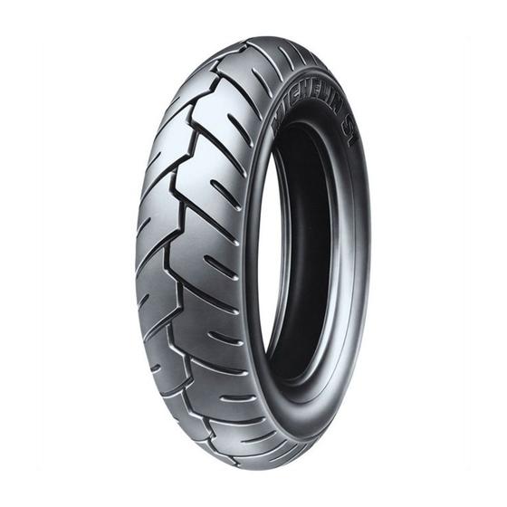 Imagem de Pneu de Moto Michelin S1 100/90-10 56J TL Traseiro Burgman 125i Elite 125 Lindy 125