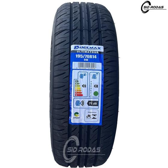 Pneu Delmax Aro 14 195/70R14 Ultimatour 91H Menor preço em Pneu Delmax Aro 14 195/70R14 Ultimatour 91H