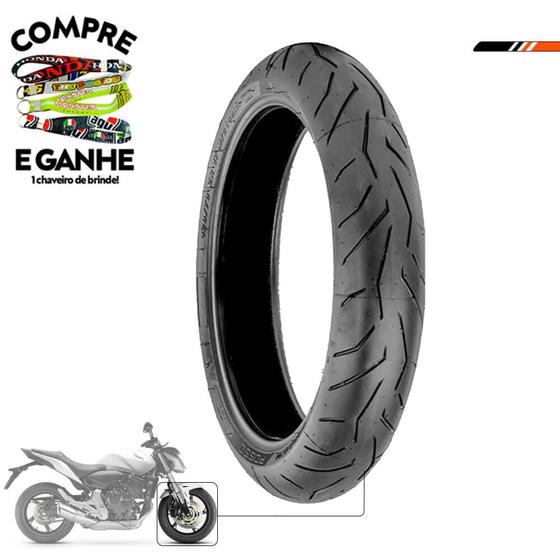 Pneu Dianteiro Honda Cb 600 Hornet/ Cb 650/ Yamaha Xj6 N/ Xjr 1300 ...