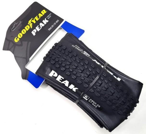 Imagem de Pneu Goodyear Peak 29x2.25 Kevlar Preto Tubeless TR Bike Mtb