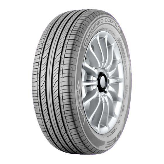 Imagem de Pneu GT Radial Aro 14 185/70R14 Champiro Ecotec 88T