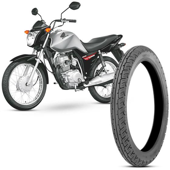 Imagem de Pneu Moto CG 125 Technic Aro 18 2.75-18 42P Dianteiro City Turbo