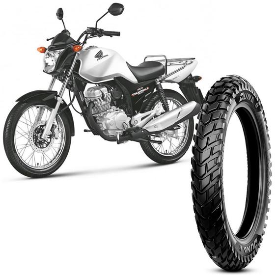 Imagem de Pneu Moto Honda CG 150 Levorin by Michelin Aro 18 80/100-18 47P Dianteiro Duna II